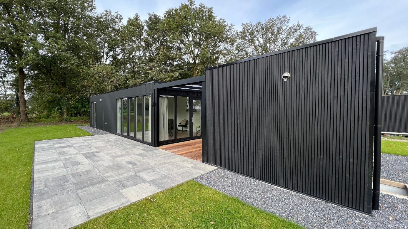 Keuken van een Vosselman chalet